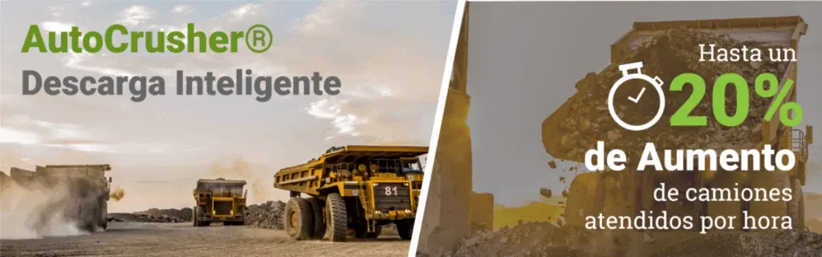 AutoCrusher: 20% más de camiones atendidos por hora